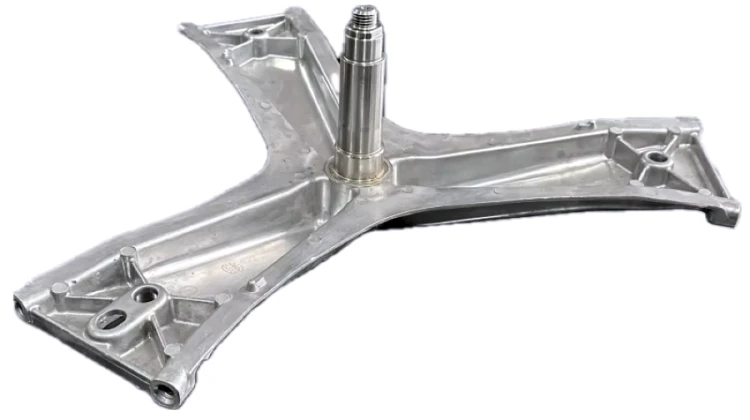 Krzyżak bębna pralki Siemes Bosch Logixx 8 9 pasuje do 900152737 średnica pod simering 42,4mm , wysokość ośki 129mm