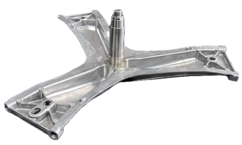 Krzyżak bębna pralki Siemes Bosch Logixx 8 9 pasuje do 8001011877 średnica pod simering 42,7mm , wysokość ośki 120,3mm