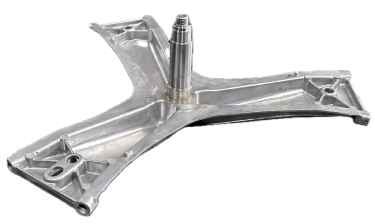 Krzyżak bębna pralki Siemes Bosch Logixx 8 9 pasuje do 8001011877 średnica pod simering 42,7mm , wysokość ośki 120,3mm