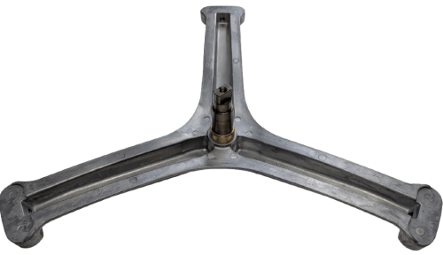 Krzyżak bębna pralki Indesit Ariston Whirlpool średnica pod simering 30mm , wysokość ośki 72,7mm_1