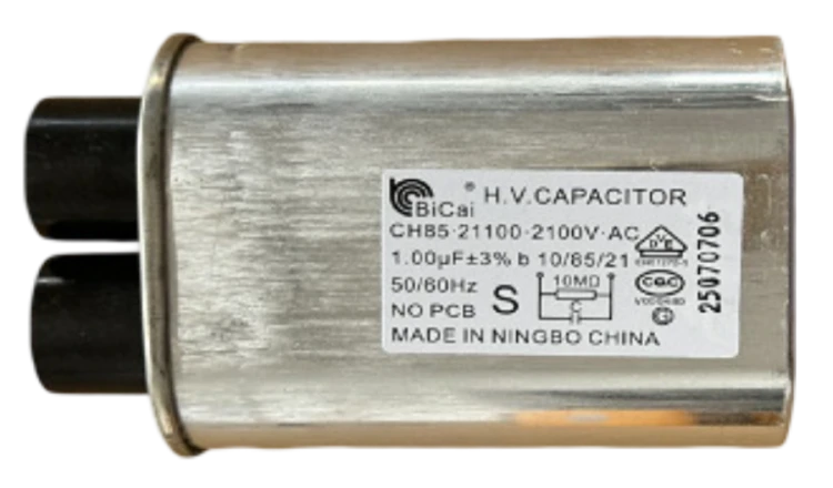 Kondensator 1uF 2100V do mikrofalówki CH85-21100 Amica