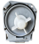 Pompa pompka silnik pompy spustowej odpływowej wody pralki Electrolux AEG Zanussi 1326630009 4055255451 49028801 50271933009 C00285437 na trzy zatrzaski, konektory tył_1