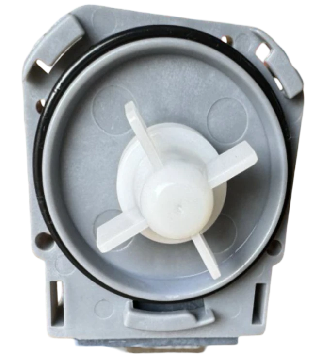 Pompa pompka silnik pompy spustowej odpływowej wody pralki Electrolux AEG Zanussi 1326630009 4055255451 49028801 50271933009 C00285437 na trzy zatrzaski, konektory tył_1